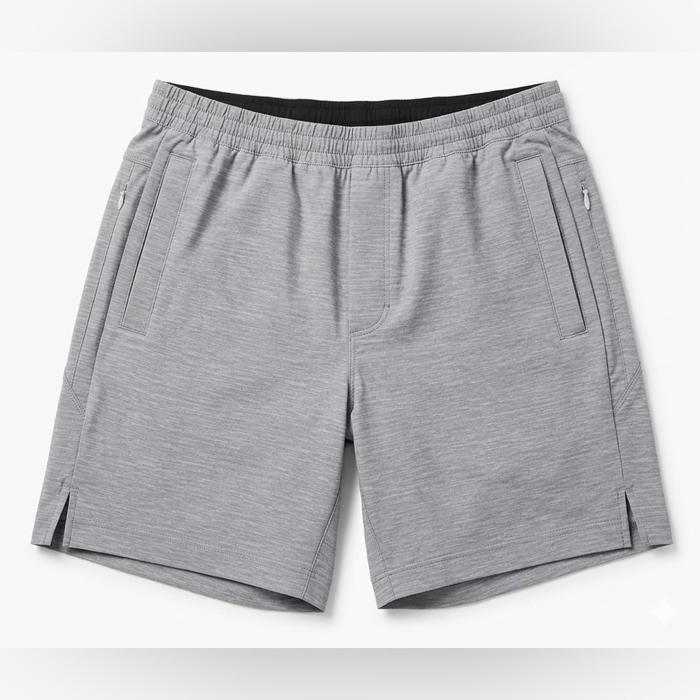 Birddogs Men's L Regular Lined Gym Shorts - Gray